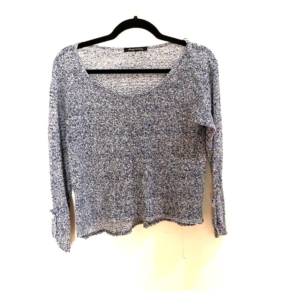 Gray lightweight sweater